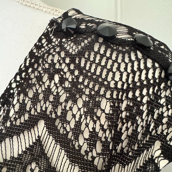 Guess Lace Black Dress Sleeveless - Picture 4 of 7